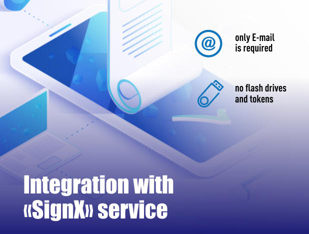 Bitrix24 integration with «SIGNX» service
